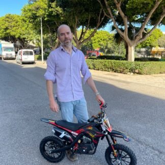 Venta MINI MOTO DE GASOLINA 49CC motocross para niños XZRredMalco